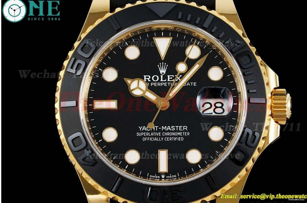 YG 226658 Heavy Dot ARF VR3235(Tungsten Version) Yacht-Master Black RU 42mm 0304